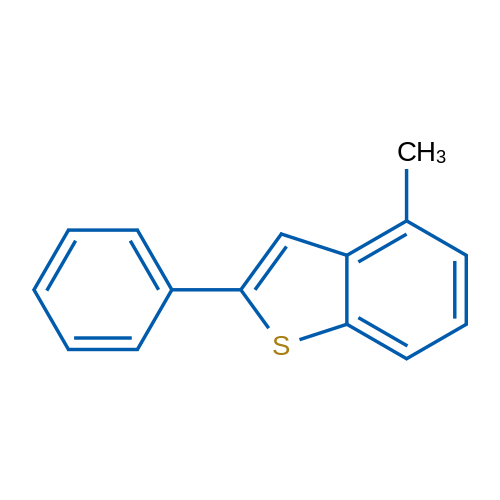 4-Methyl-2-phenylbenzo[b]thiophene 1g