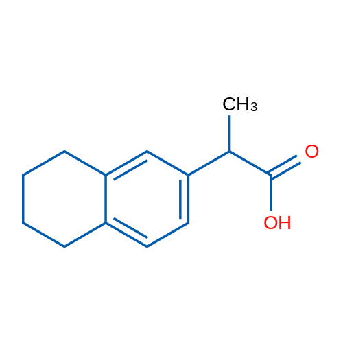 2-(5,6,7,8-Tetrahydronaphthalen-2-yl)propanoic acid 1g