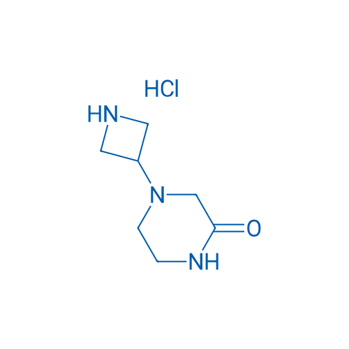 4-(Azetidin-3-yl)piperazin-2-one hydrochloride 1g