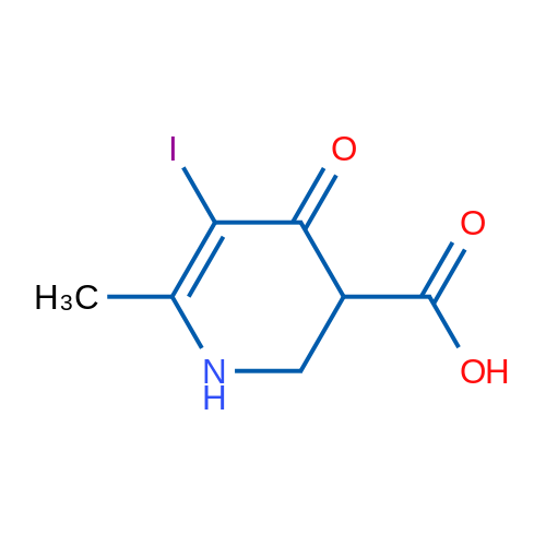 5-Iodo-6-methyl-4-oxo-1,2,3,4-tetrahydropyridine-3-carboxylic acid 1g