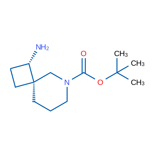 tert-Butyl (1S,4R)-1-amino-6-azaspiro[3.5]nonane-6-carboxylate 100mg
