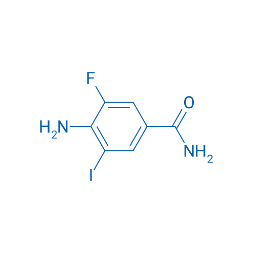 4-Amino-3-fluoro-5-iodobenzamide 1g