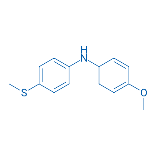 4-Methoxy-N-(4-(methylthio)phenyl)aniline 100mg