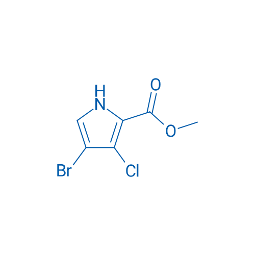 Methyl 4-bromo-3-chloro-1H-pyrrole-2-carboxylate 250mg