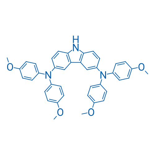 N,N,N',N'-Tetrakis(4-methoxyphenyl)-9H-carbazole-3,6-diamine 1g