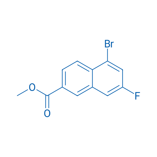 Methyl 5-bromo-7-fluoro-2-naphthoate 250mg