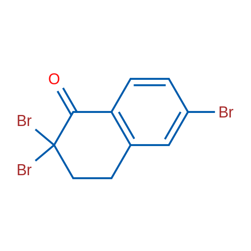2,2,6-Tribromo-3,4-dihydronaphthalen-1(2H)-one 1g
