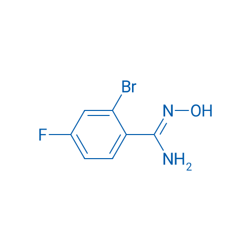 2-Bromo-4-fluoro-N'-hydroxybenzene-1-carboximidamide 1g