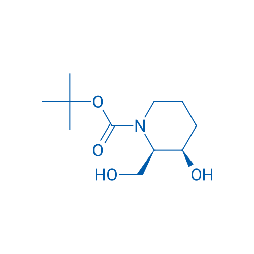 tert-Butyl (2R,3R)-3-hydroxy-2-(hydroxymethyl)piperidine-1-carboxylate 250mg