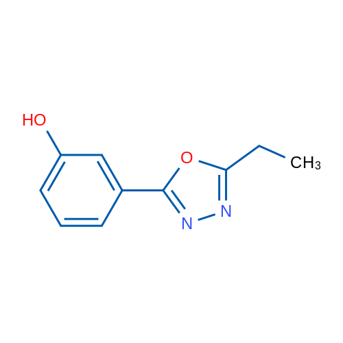 3-(5-ethyl-1,3,4-oxadiazol-2-yl)phenol 5g