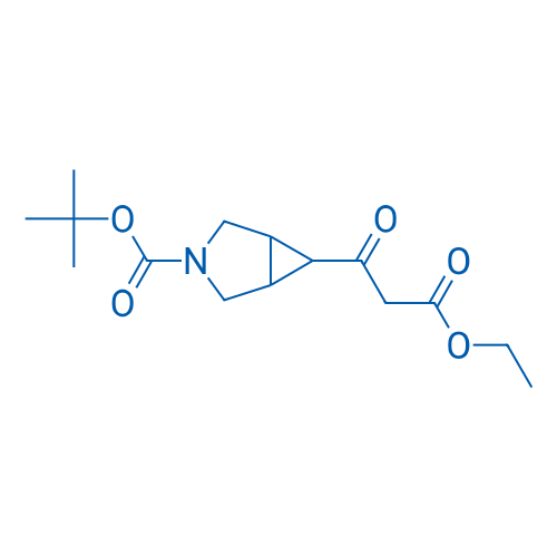 tert-Butyl exo-6-(3-ethoxy-3-oxopropanoyl)-3-azabicyclo[3.1.0]hexane-3-carboxylate 250mg