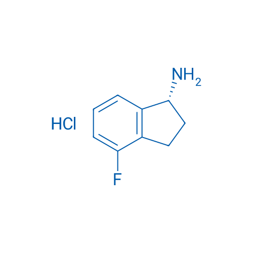 (R)-4-Fluoro-2,3-dihydro-1H-inden-1-amine hydrochloride 250mg