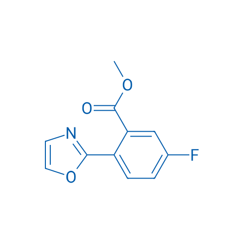 Methyl 5-fluoro-2-(oxazol-2-yl)benzoate 1g