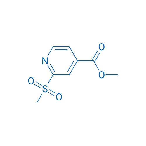 Methyl 2-(methylsulfonyl)isonicotinate 1g