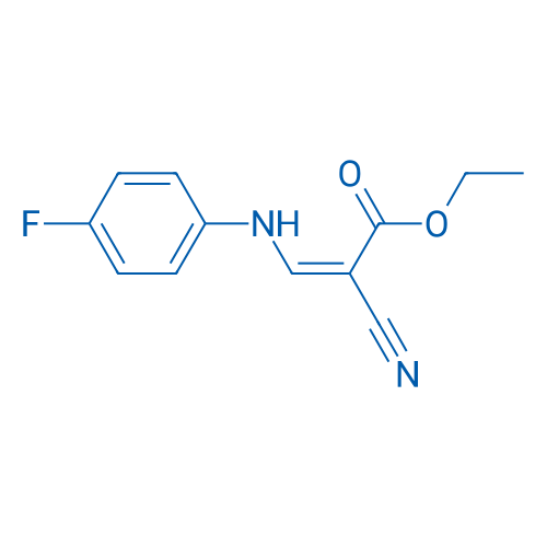 Ethyl (2Z)-2-cyano-3-[(4-fluorophenyl)amino]prop-2-enoate 1g