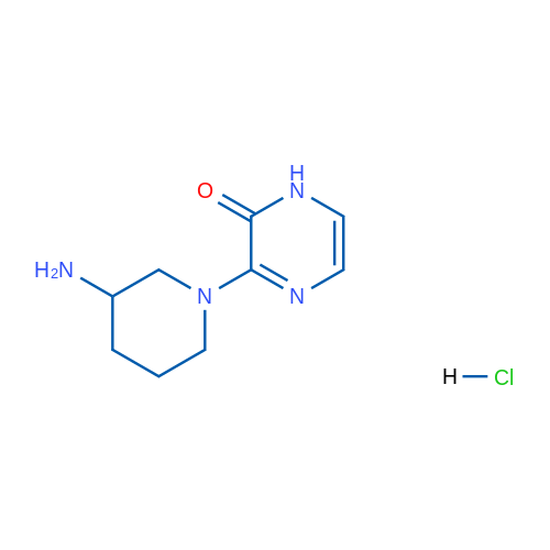 3-(3-Aminopiperidin-1-yl)-1,2-dihydropyrazin-2-one hydrochloride 1g