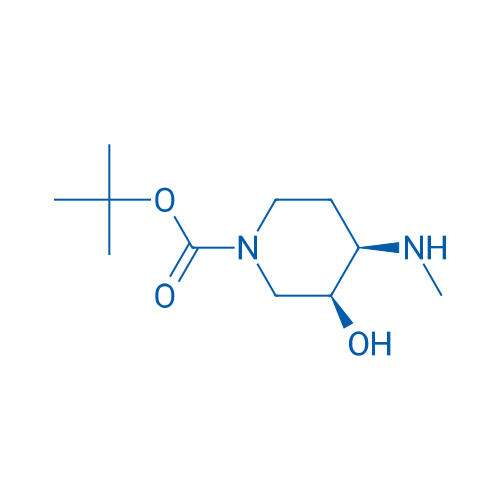 tert-Butyl (3S,4R)-3-hydroxy-4-(methylamino)piperidine-1-carboxylate 1g