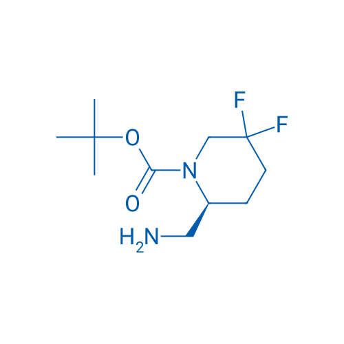 tert-Butyl (2S)-2-(aminomethyl)-5,5-difluoropiperidine-1-carboxylate 1g