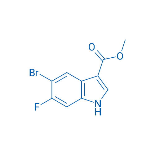Methyl 5-bromo-6-fluoro-1H-indole-3-carboxylate 100mg