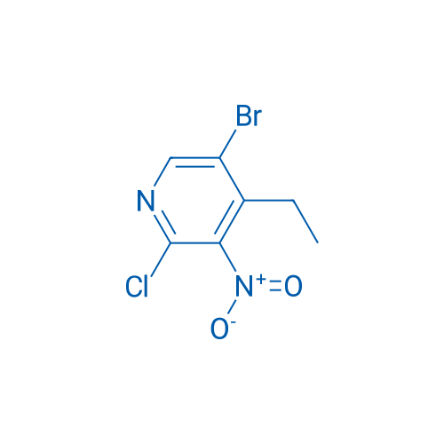 5-Bromo-2-chloro-4-ethyl-3-nitropyridine 1g