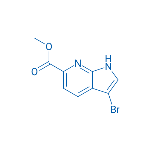 Methyl 3-bromo-1H-pyrrolo[2,3-b]pyridine-6-carboxylate 5g