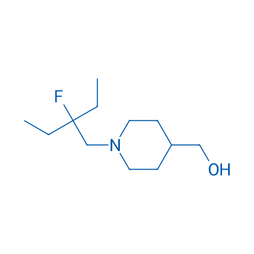 [1-(2-Ethyl-2-fluorobutyl)piperidin-4-yl]methanol 250mg