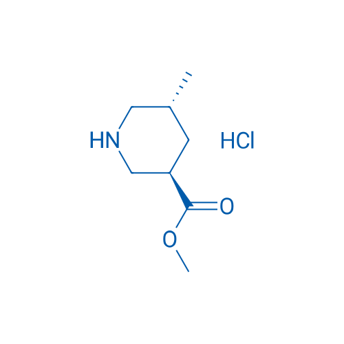trans-Methyl 5-methylpiperidine-3-carboxylate hydrochloride 1g