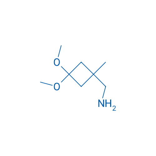 (3,3-Dimethoxy-1-methylcyclobutyl)methanamine 250mg