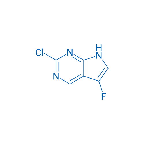 2-Chloro-5-fluoro-7H-pyrrolo[2,3-d]pyrimidine 1g