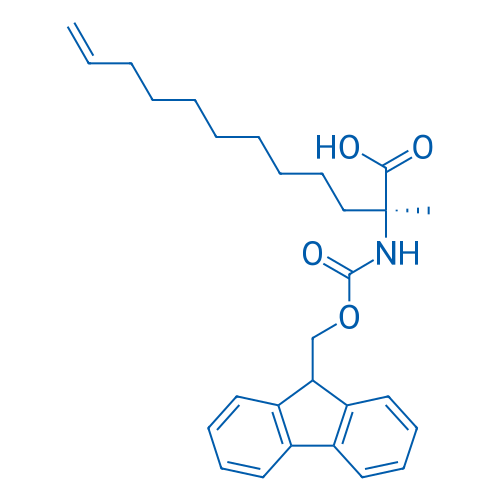 (S)-2-((((9H-Fluoren-9-yl)methoxy)carbonyl)amino)-2-methyldodec-11-enoic acid 100mg