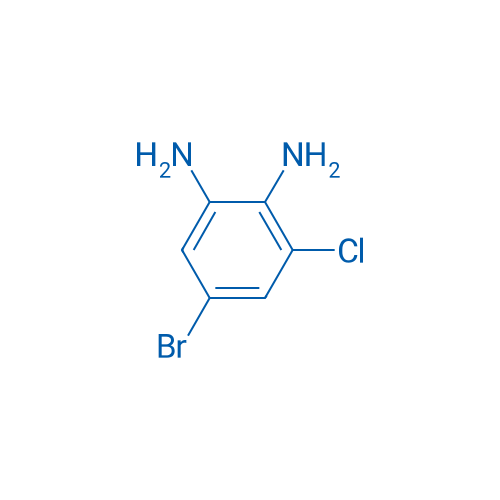 5-Bromo-3-chlorobenzene-1,2-diamine 1g
