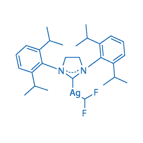 (1,3-Bis(2,6-diisopropylphenyl)imidazolidin-2-ylidene)(difluoromethyl)silver 100mg