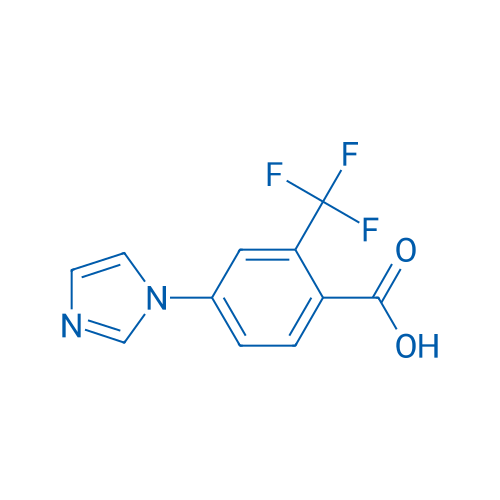 4-(1H-Imidazol-1-yl)-2-(trifluoromethyl)benzoic acid 1g