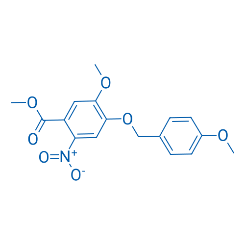 Methyl 5-methoxy-4-((4-methoxybenzyl)oxy)-2-nitrobenzoate 1g