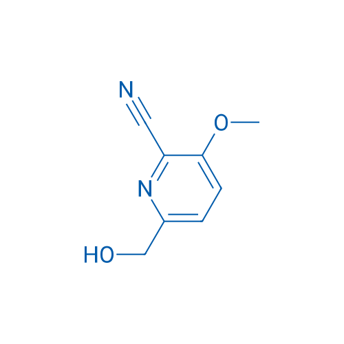 6-(Hydroxymethyl)-3-methoxypicolinonitrile 250mg
