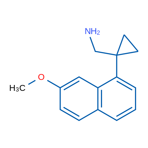 (1-(7-Methoxynaphthalen-1-yl)cyclopropyl)methanamine 1g