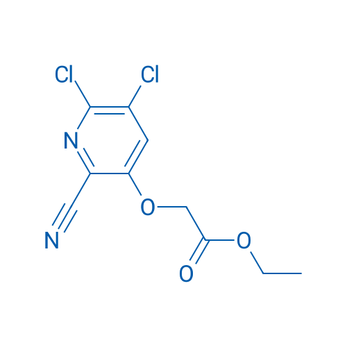 Ethyl 2-((5,6-dichloro-2-cyanopyridin-3-yl)oxy)acetate 1g