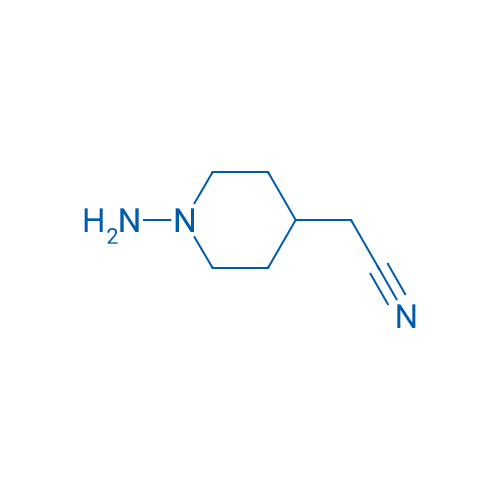 2-(1-Aminopiperidin-4-yl)acetonitrile 250mg