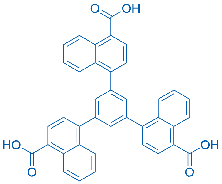 4,4',4''-(Benzene-1,3,5-triyl)tris(1-naphthoic acid) 250mg