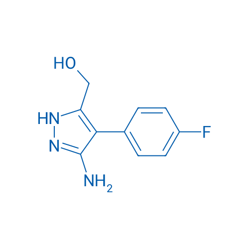 [3-Amino-4-(4-fluorophenyl)-1H-pyrazol-5-yl]methanol 1g