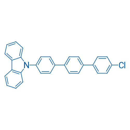 9-(4''-Chloro-[1,1':4',1''-terphenyl]-4-yl)-9H-carbazole 1g