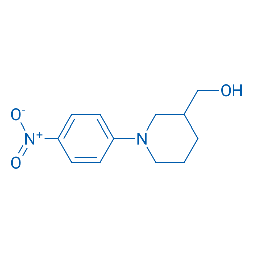 (1-(4-Nitrophenyl)piperidin-3-yl)methanol 250mg