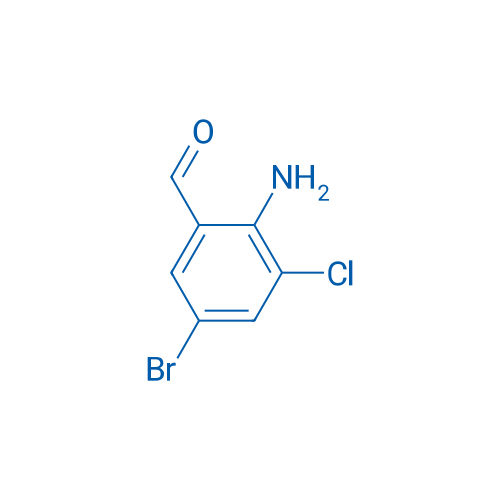 2-Amino-5-bromo-3-chlorobenzaldehyde 1g