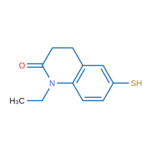 1-Ethyl-6-mercapto-3,4-dihydroquinolin-2(1H)-one 1g