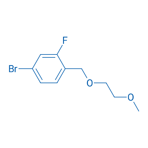 4-Bromo-2-fluoro-1-((2-methoxyethoxy)methyl)benzene 1g