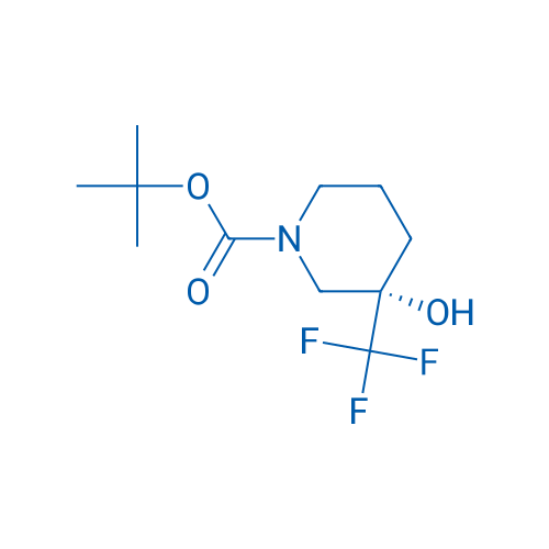 tert-Butyl (3S)-3-hydroxy-3-(trifluoromethyl)piperidine-1-carboxylate 1g