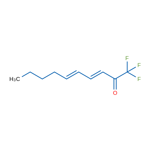 (3E,5E)-1,1,1-Trifluorodeca-3,5-dien-2-one 1g