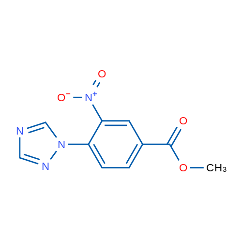 Methyl 3-nitro-4-(1H-1,2,4-triazol-1-yl)benzoate 1g