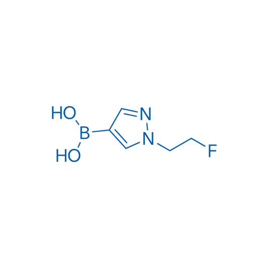 (1-(2-Fluoroethyl)-1H-pyrazol-4-yl)boronic acid 250mg