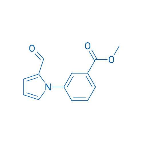Methyl 3-(2-formyl-1H-pyrrol-1-yl)benzoate 1g